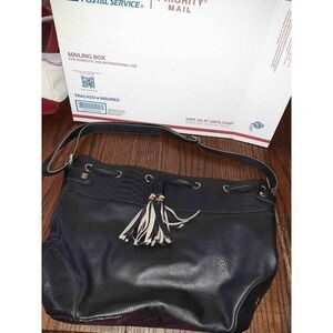 Apt 9 Kohls Black Hobo Purse Handbag Bag Satchel  Adjustable Shoulder Strap